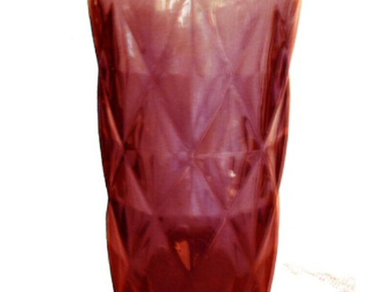 Vaso alto diamont purple 