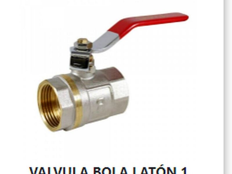 Válvula bola latón 1 1/2'' Romeral