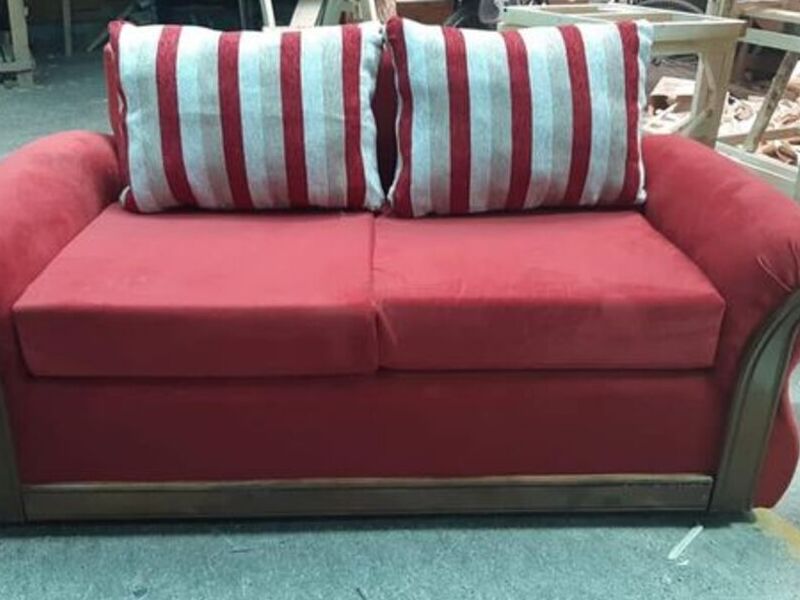 Sofa rojo