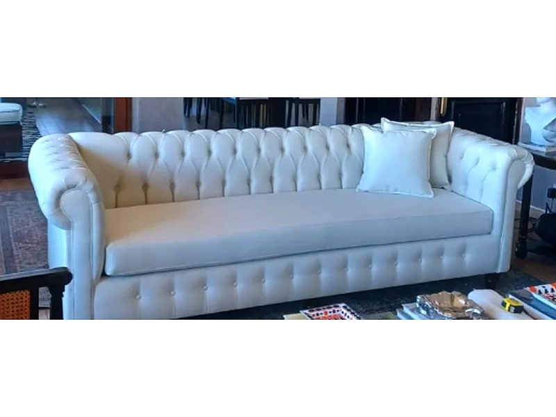 Sofá 3 Plazas Clásico Blanco Arica Muebles online