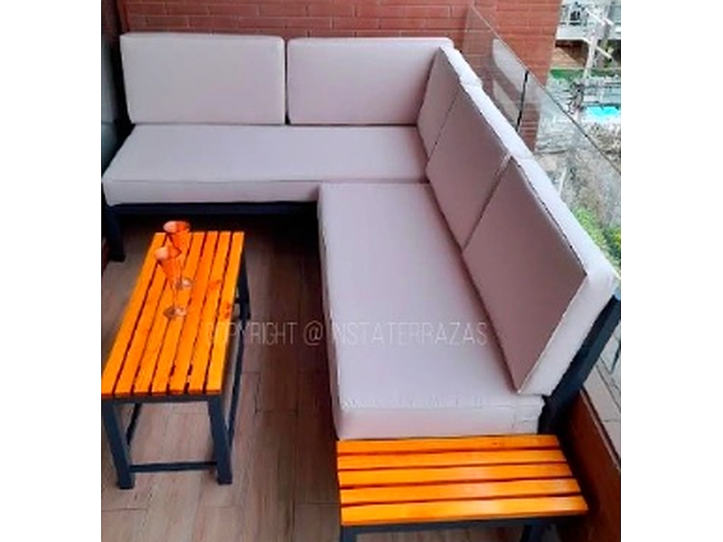 Sillón Sala Blanco 2 Plazas Arica Muebles online