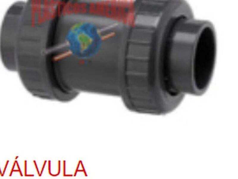 Válvula antirretorno pvc Santiago