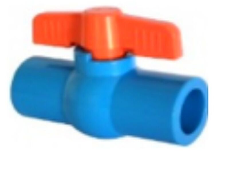 Válvula bola pvc compacta cementar Santiago