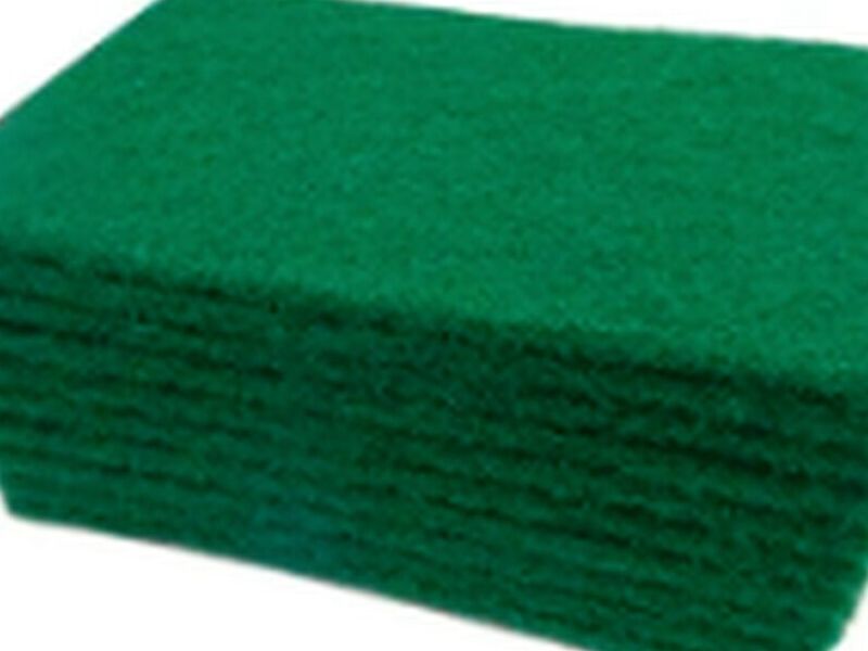 FIBRA ABRASIVA VERDE PACK DIEZ UN La Pintana