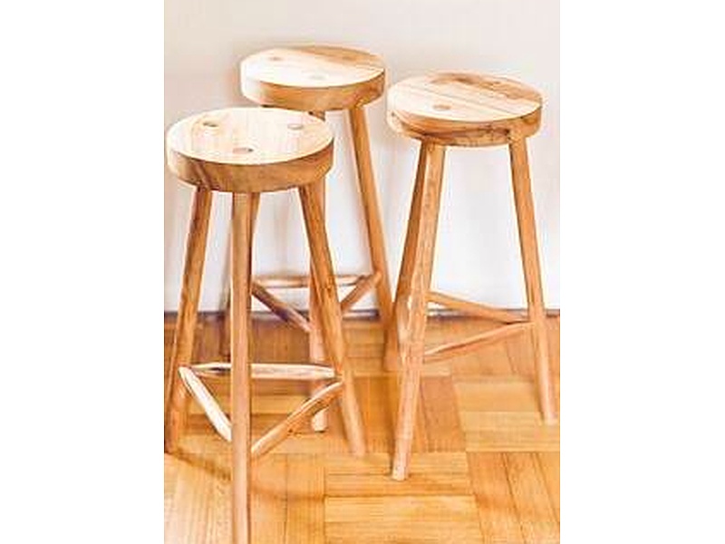 taburetes de madera Santiago Muebles Lillo