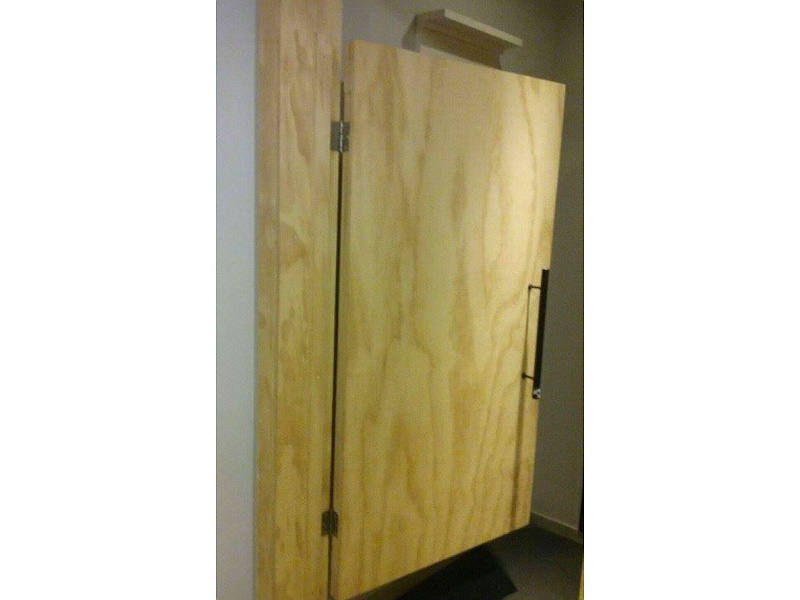 puerta de madera alta Santiago Muebles Lillo