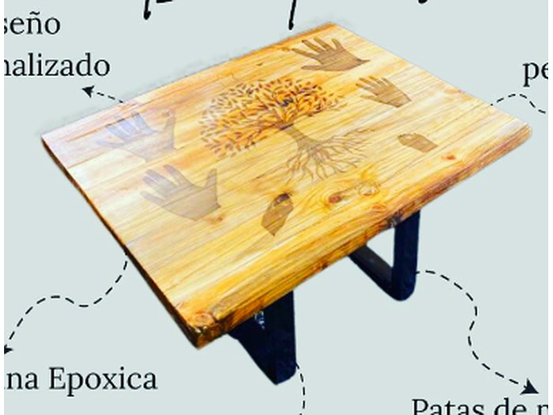 Mesa de Centro Personalizada Chile