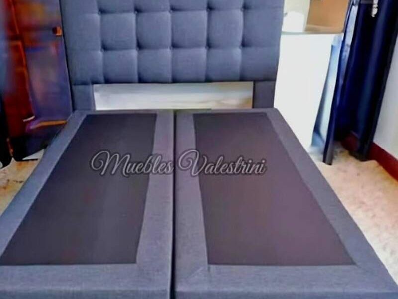 Cama gris
