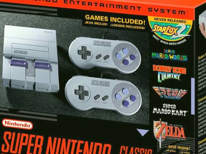Consola Snes Mini Classic Edition Chile
