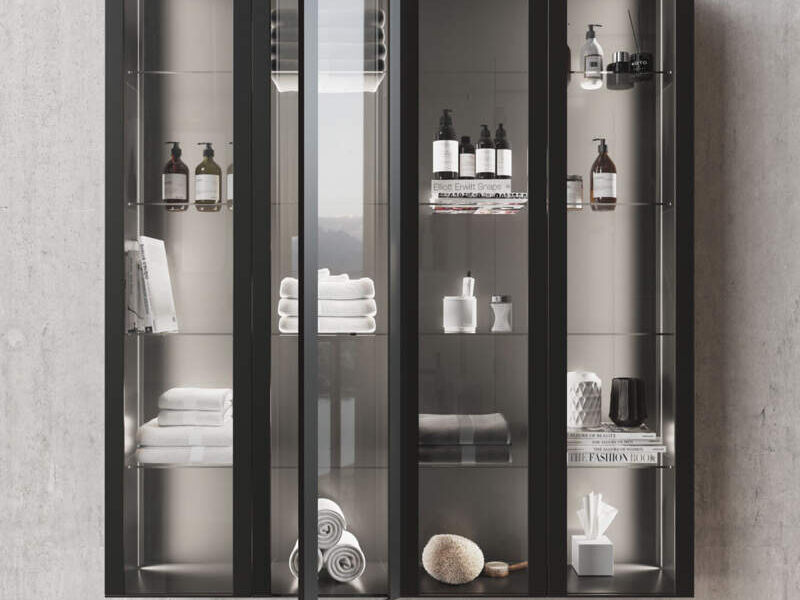 Vitrina baño vidrio  Las Condes