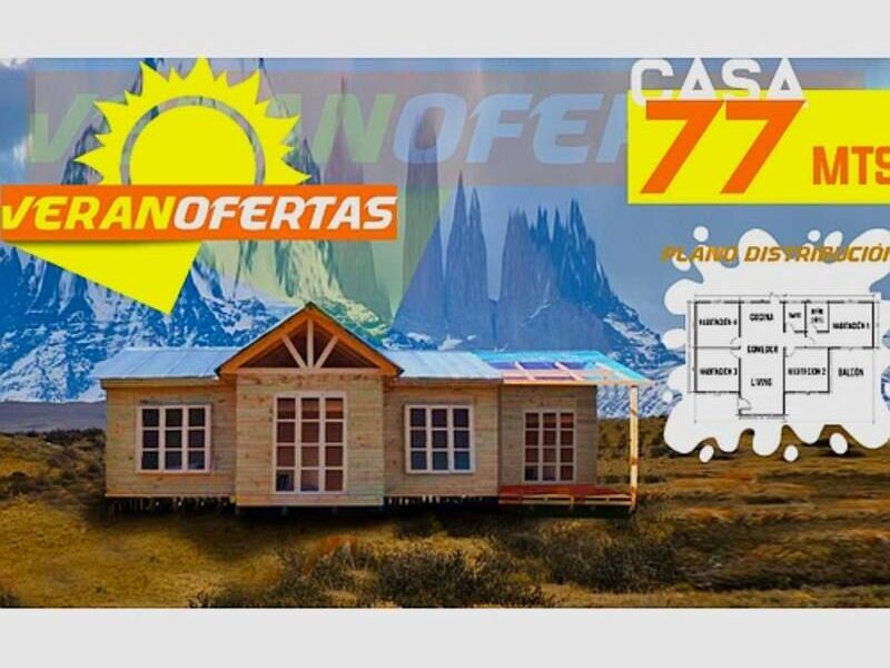 Casa 77 mts Chile 