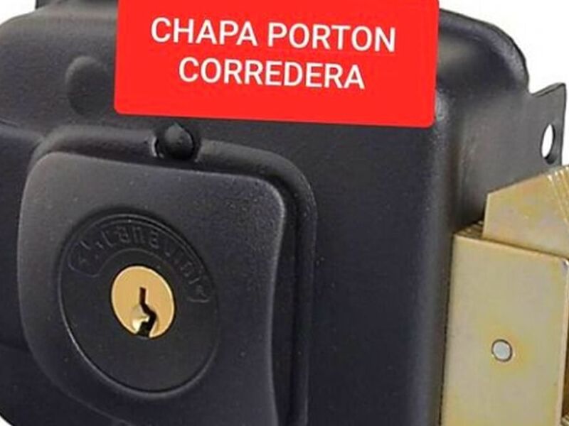 Chapa Porton Corredera Chile