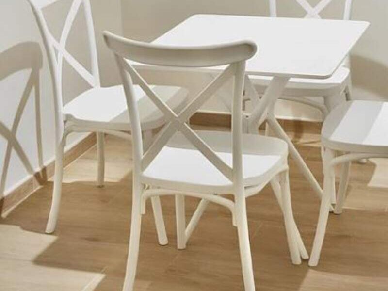 Silla comedor blanca Rancagua 