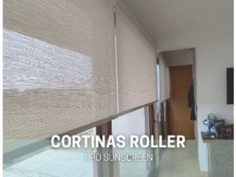Cortina roller sala Talca 