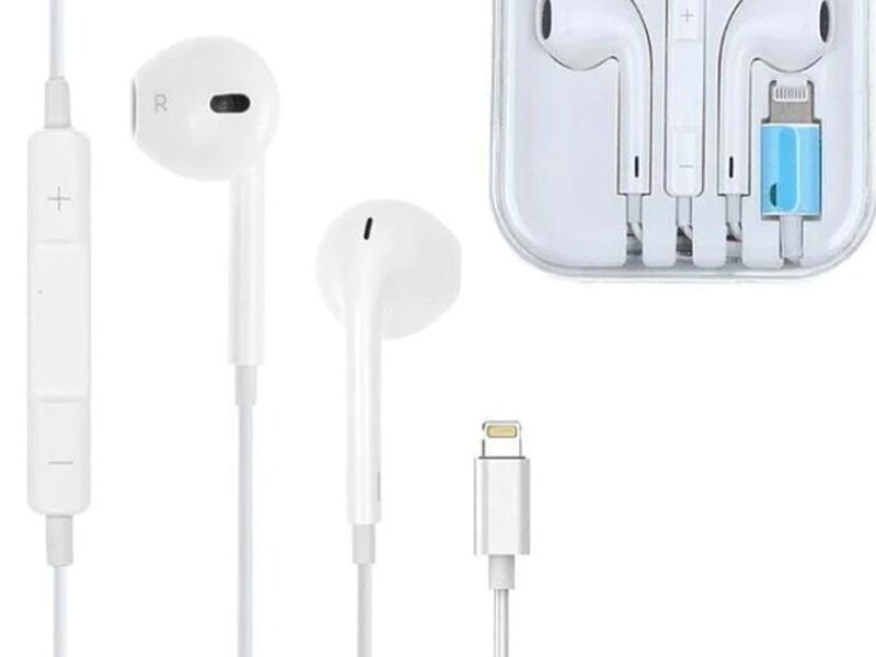 Audifonos Generico Lightning Blanco
