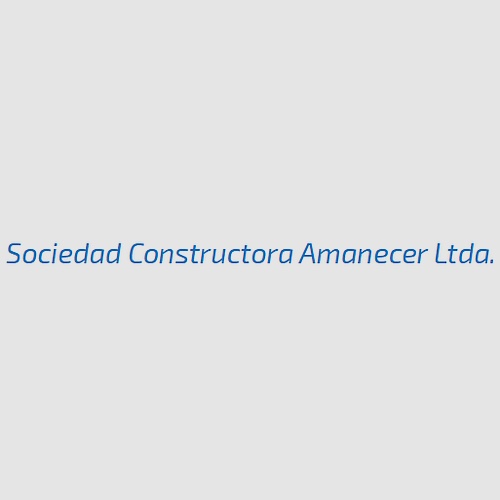 Constructora Amanecer Ltda.