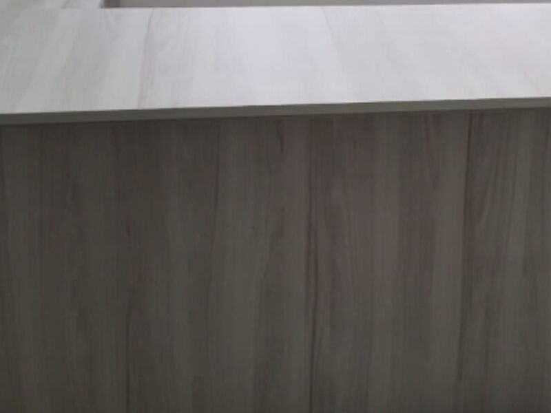 Beige isla cocina Chile