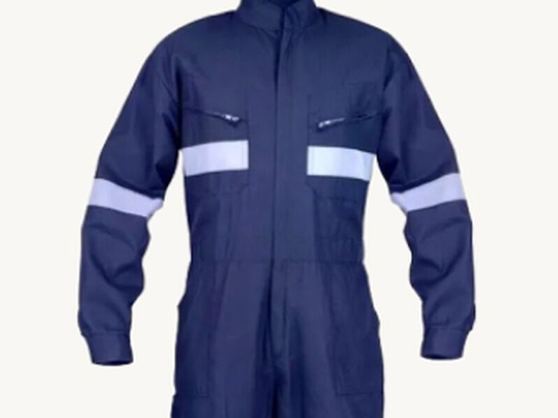 OVEROL POPLIN AZUL