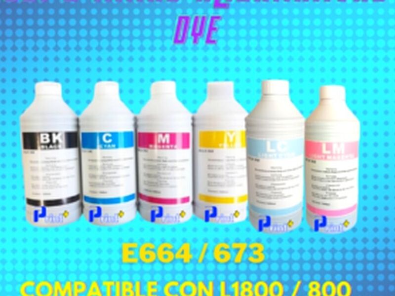 Botella Tinta Alternativo EPSON 664 673 1lts