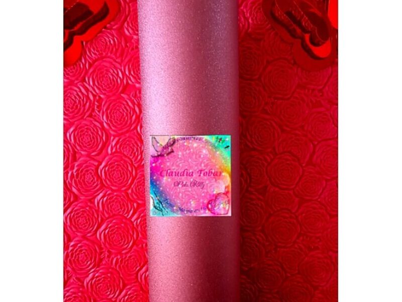 Vinilo Adhesivo Glitter Rosado Chile