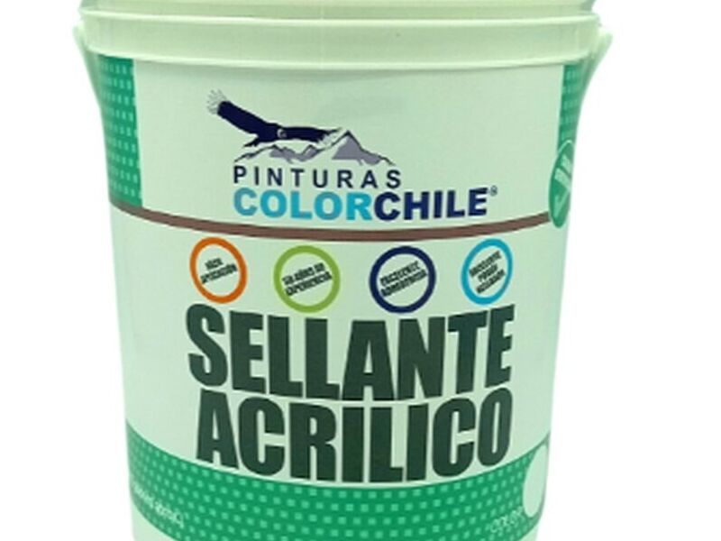 Sellante Acrílico Blanco Chile 