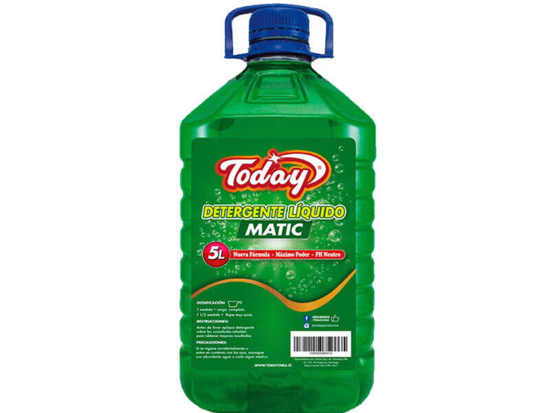  DETERGENTE CONCENTRADO MATIC 5LT CHILE