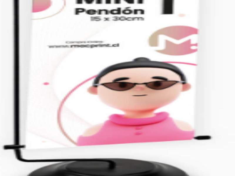 Mini pendones 