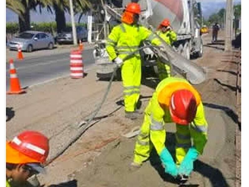 Obras viales Chile 