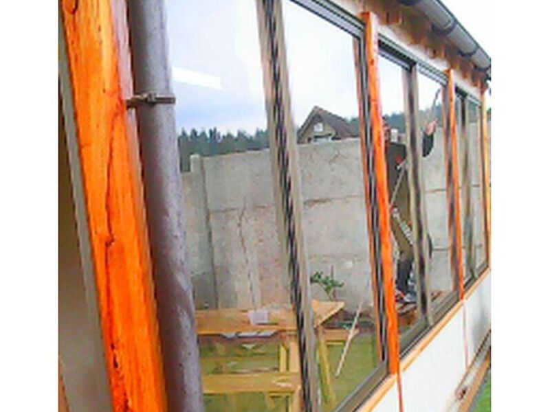 Ventana aluminio negro Valparaiso
