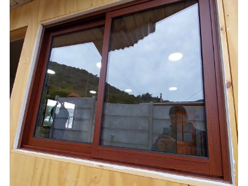 Ventana perfil madera Chile 