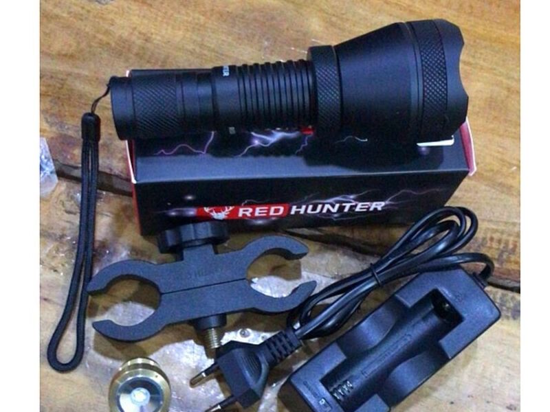 Pack linterna red hunter San Javier