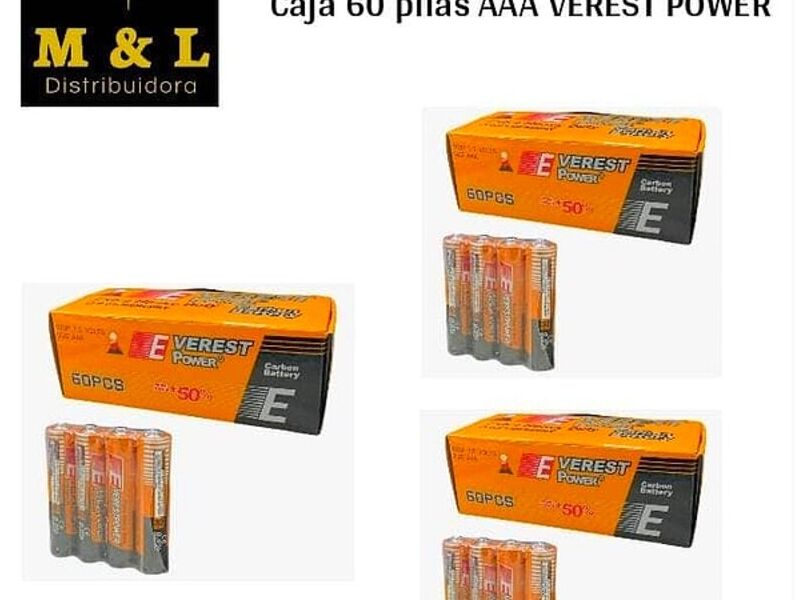 Cajas de Pilas AAA CHILE