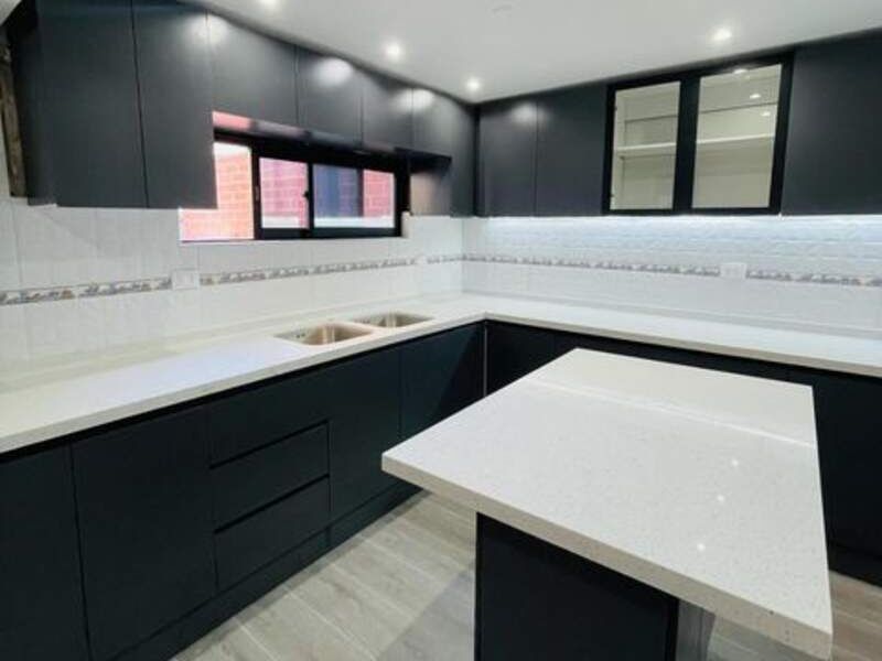 Muebles cocina madera blanca