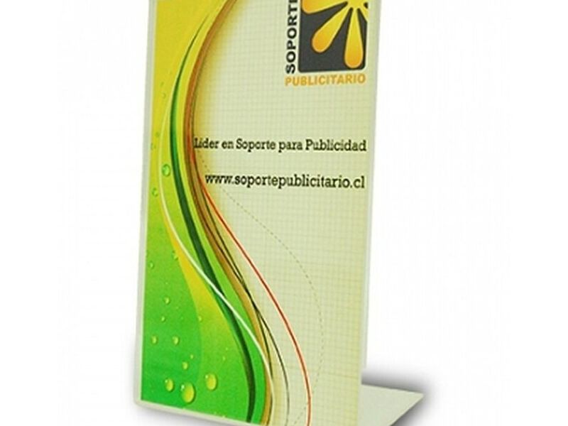 Porta grafica acrílico L