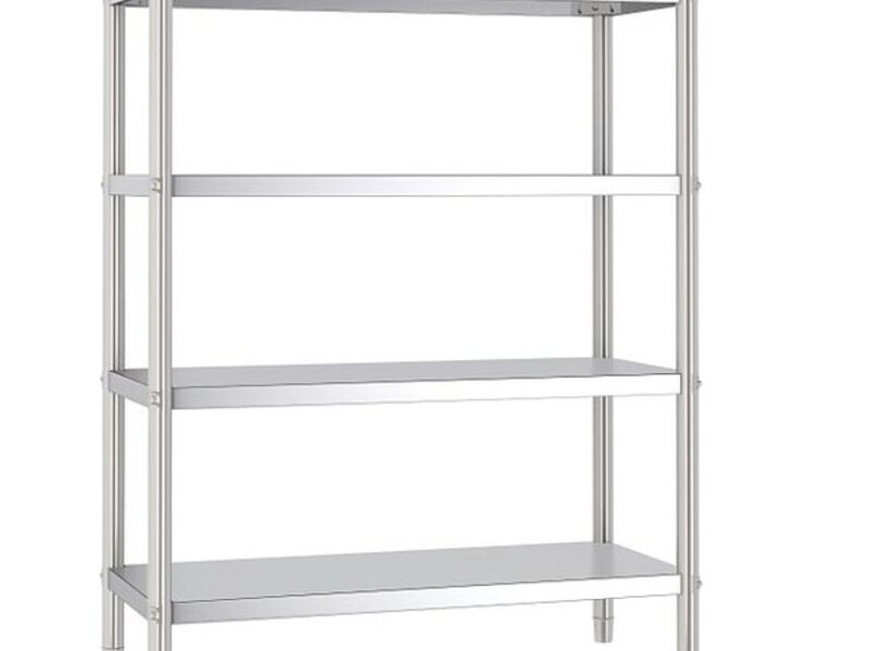 ESTANTE REPISA ACERO INOXIDABLE 1.20 MTS