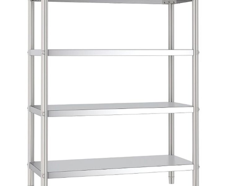 ESTANTE REPISA ACERO INOXIDABLE 1 MTS
