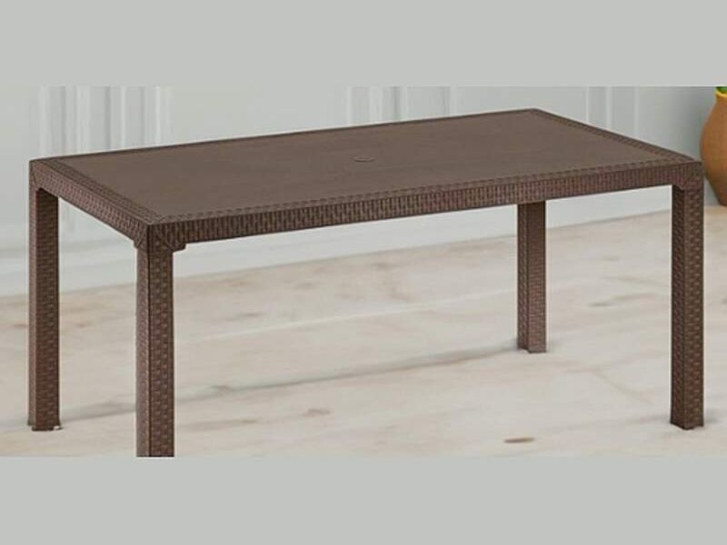 Mesa de sala rectangular