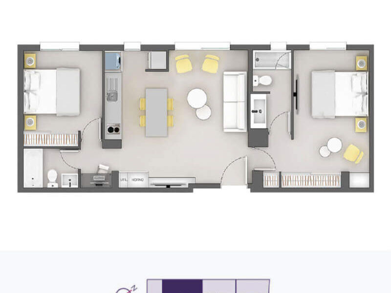 Venta Apartamento edificio Chile