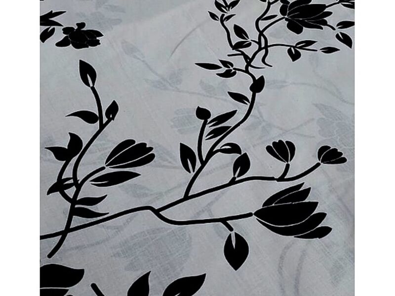 Papel tapiz flores negras Chile