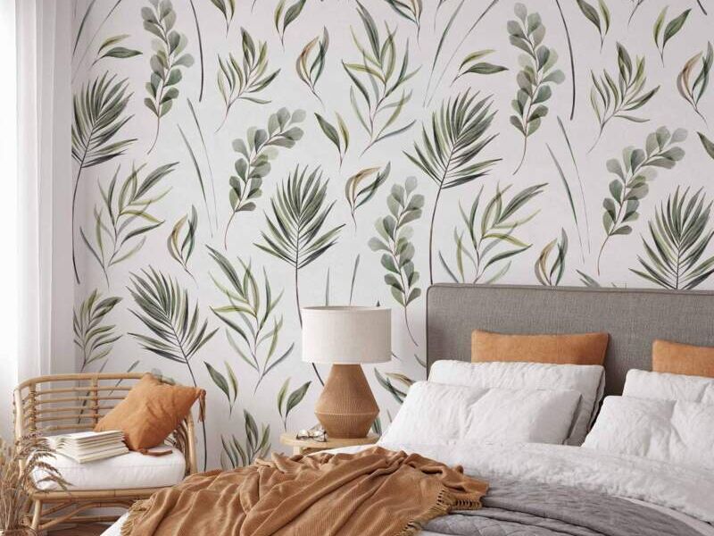 Papel Mural Acuarelas Florales I Chile