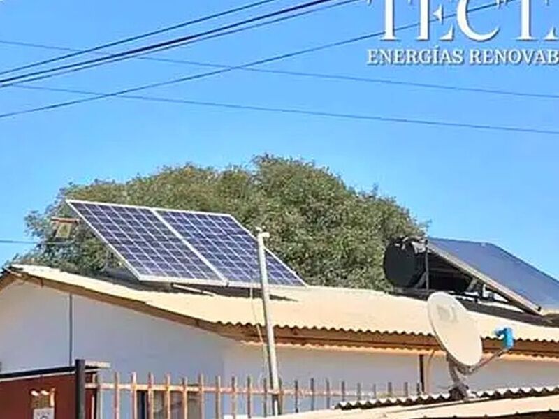 Instalación calentadores solares  Chile 