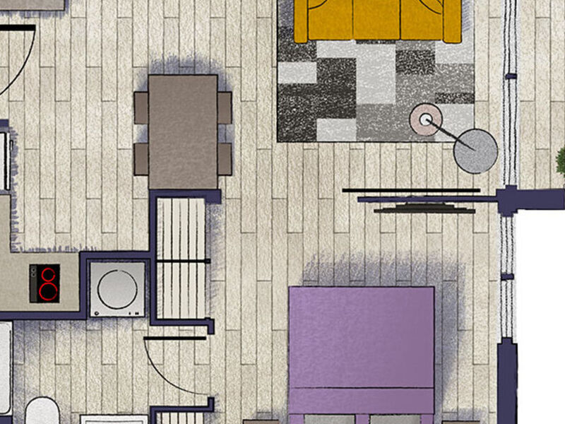 Venta departamento edificio Chile