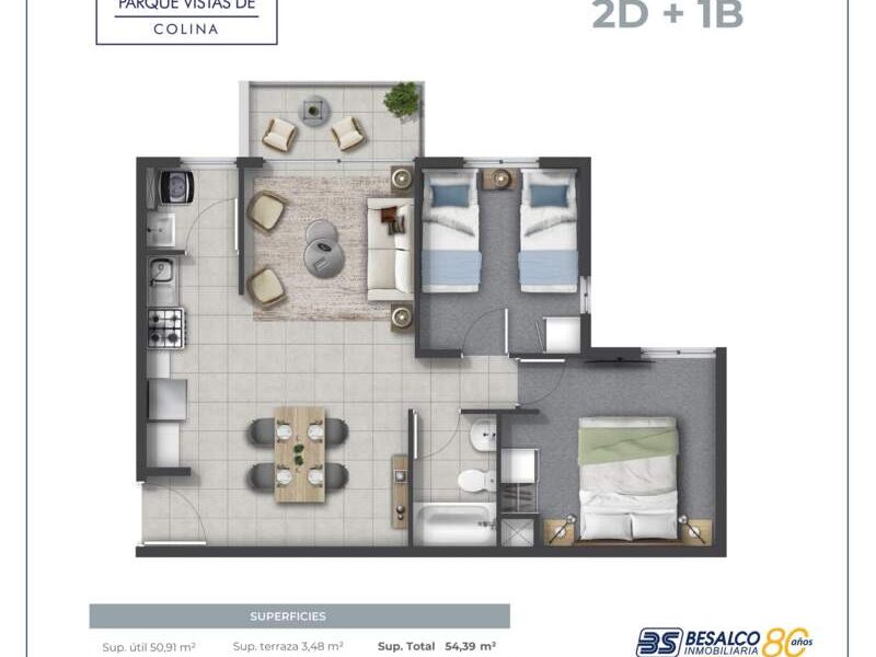 Venta departamento Chile