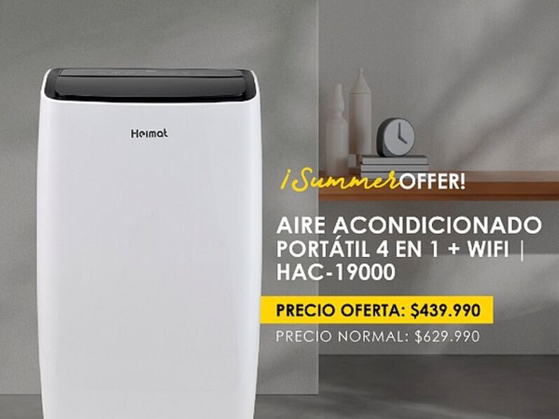 Aire Acondicionado Portátil Chile