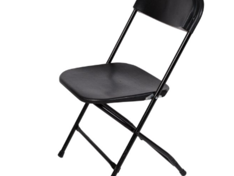 Silla plegables negra Chile