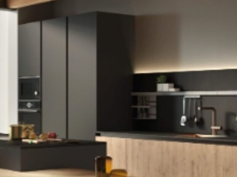 Mueble melanina negro Chile