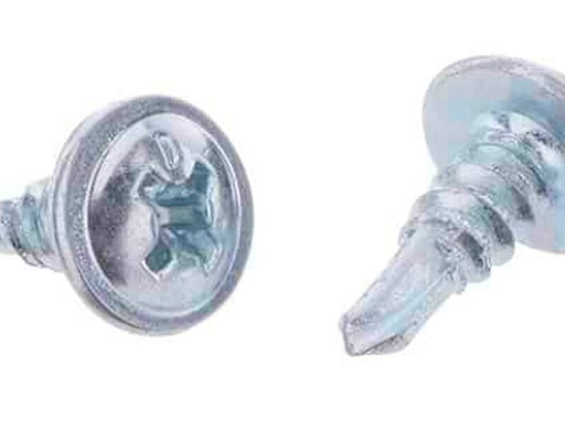 Tornillo Cabeza Lenteja INOX P/Broca