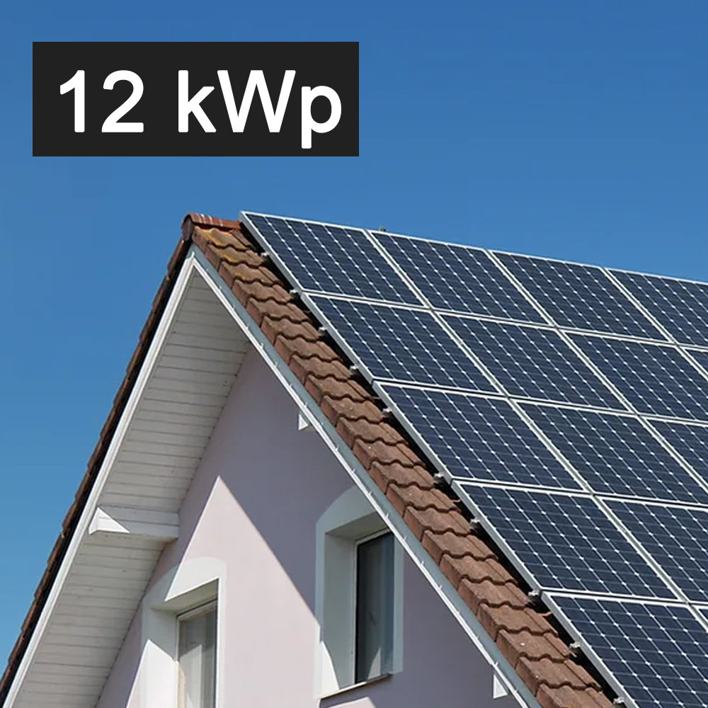 Kit Fotovoltaico 12 kWp | On Grid | Inversor 10 kW