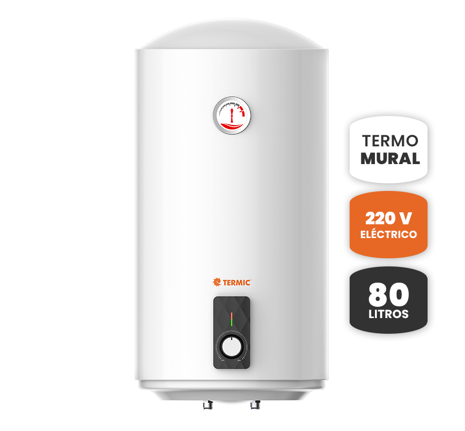 Termo Eléctrico 80 Litros Singleline Mural 1.5 kW