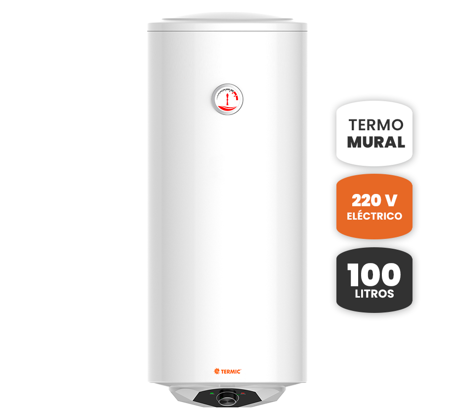 Termo Eléctrico 100 Litros Singleline Mural 2.0 kW